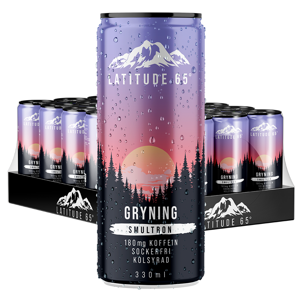 Latitude 65 Gryning 24st x 330ml | Default Start Page - Alla kategorier - Nyheter - Nyheter 2025 - Dryck - Nyheter 2025 | Gottegrisen