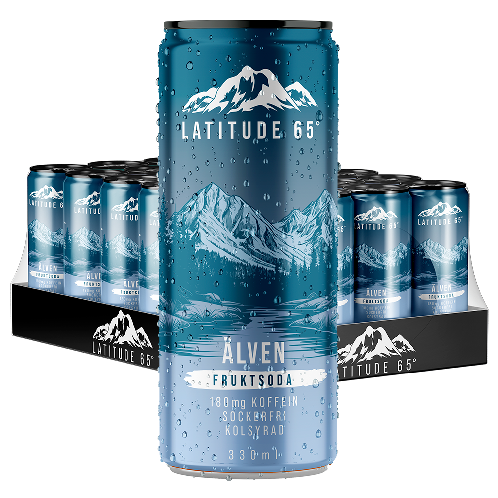 Latitude 65 Älven 24st x 330ml | Default Start Page - Alla kategorier - Nyheter - Nyheter 2025 - Dryck - Nyheter 2025 | Gottegrisen