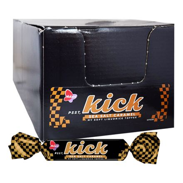Kick Sea Salt Caramel 19g x 100st | Default Start Page - Alla kategorier - Godis - Storpack | Gottegrisen