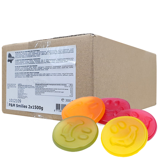 Malaco Smilies 3kg | Default Start Page - Alla kategorier - Godis - Lösvikt | Gottegrisen