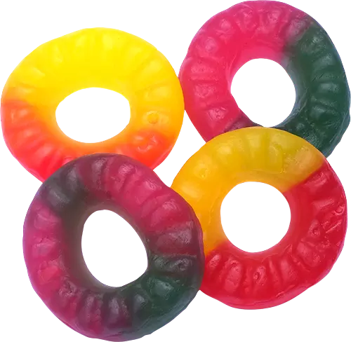 Malaco Fruity Rings 3kg | Default Start Page - Alla kategorier - Godis - Lösvikt | Gottegrisen