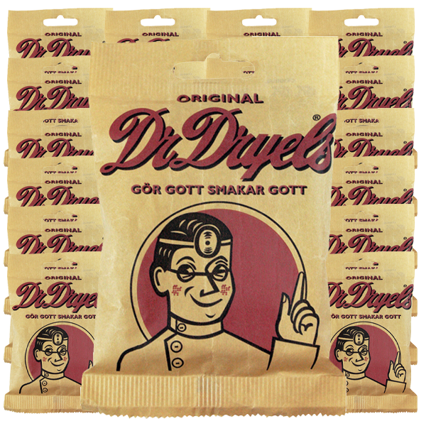 Dr.Dryels Halstabletter 75g x 36st |  | Gottegrisen