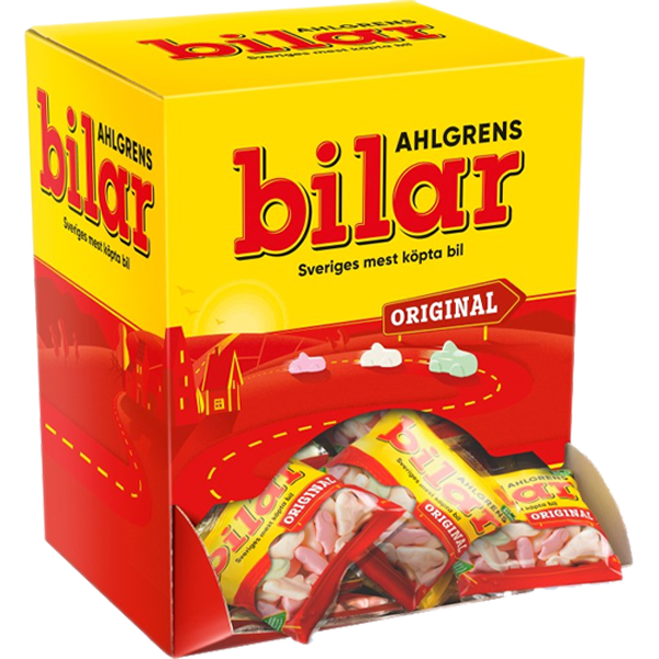 Ahlgrens Bilar - 30 g x 100 st | Default Start Page - Alla kategorier - Godis - Påsar & Stycksaker - Godispåsar | Gottegrisen