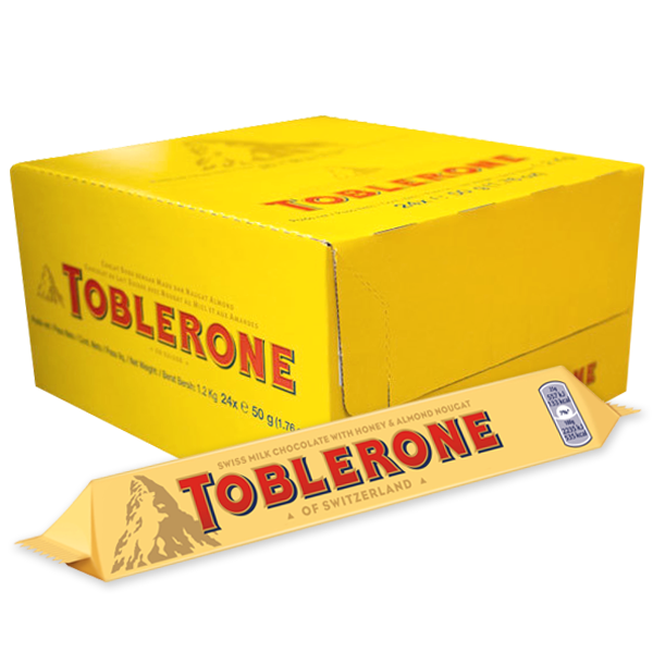 Toblerone 50g x 24st | Default Start Page - Alla kategorier - Godis - Storpack | Gottegrisen