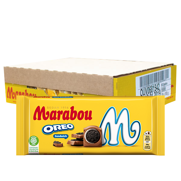 Marabou Oreo Sandwich 92g x 16st | Default Start Page - Alla kategorier - Godis - Choklad | Gottegrisen