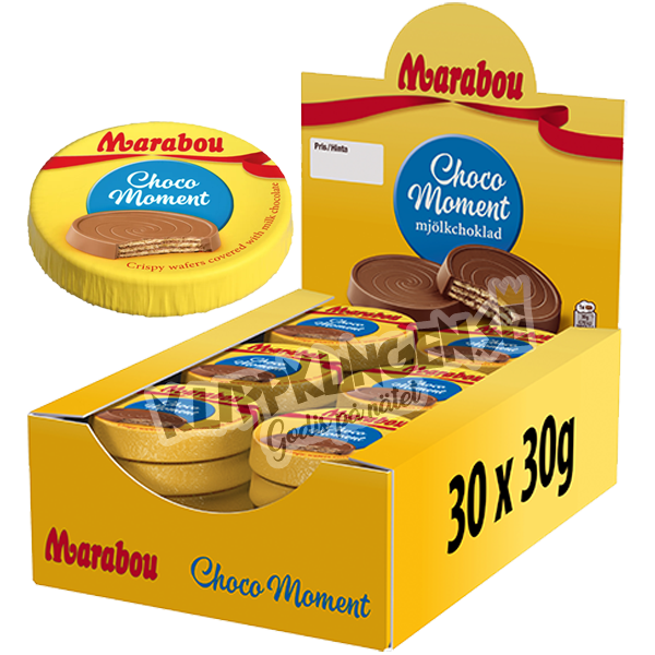 Marabou Choco Moment 30g x 30st | Default Start Page - Alla kategorier - Nyheter - Nyheter 2025 - Godis - Nyheter 2025 | Gottegrisen