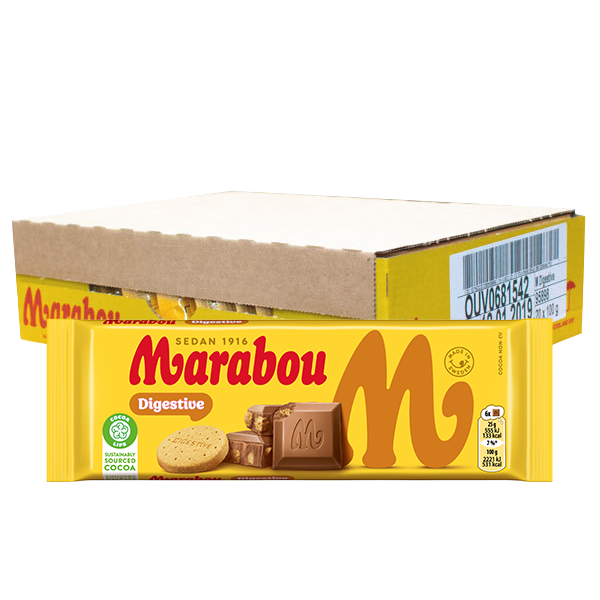 Marabou Digestive 100g x 20st | Default Start Page - Alla kategorier - Godis - Choklad | Gottegrisen