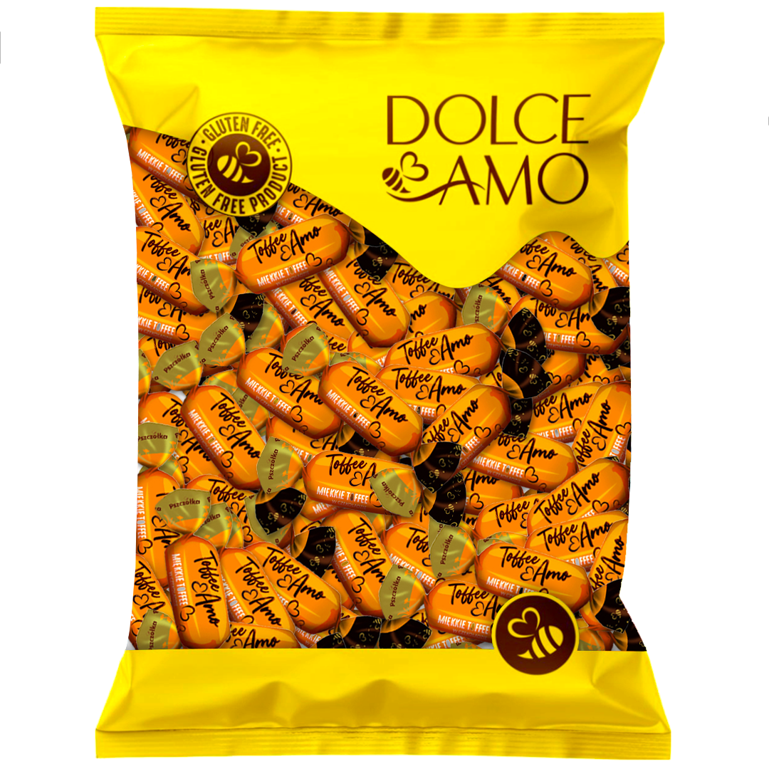 Dolce Amo Soft Toffees 1kg | Default Start Page - Alla kategorier - Godis - Lösvikt | Gottegrisen