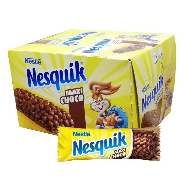 Nesquik Maxi Choco Bar 25g - 16st | Default Start Page - Alla kategorier - Varumärken - Nestlé | Gottegrisen