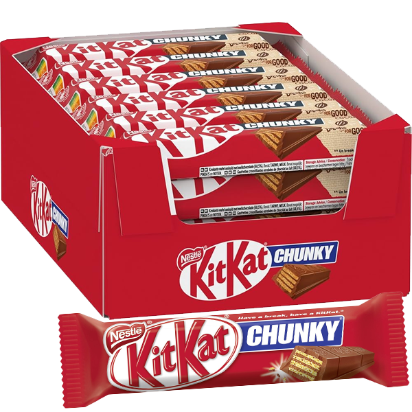 KitKat Chunky 40g x 24st | Default Start Page - Alla kategorier - Godis - Storpack | Gottegrisen