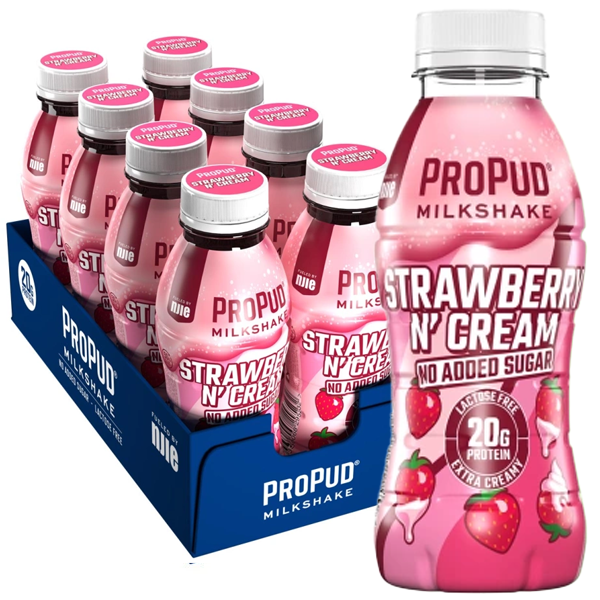 ProPud Milkshake Strawberry 33cl x 8st |  | Gottegrisen