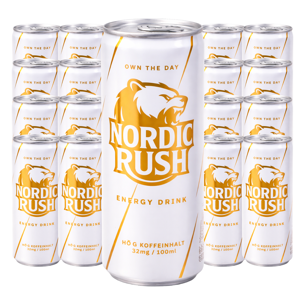 Nordic Rush Energidryck 250ml x 24st | Default Start Page - Alla kategorier - Drycker - Energidryck | Gottegrisen