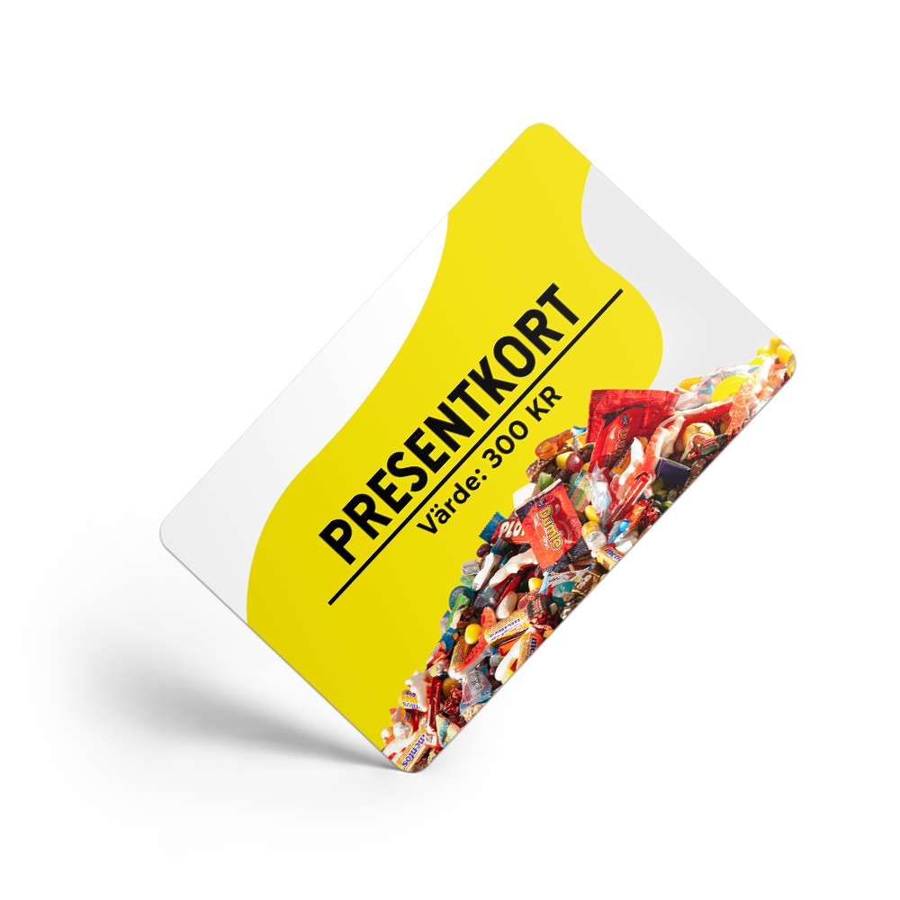 Presentkort 300kr | Default Start Page - Alla kategorier - Övrigt - Gåva | Gottegrisen