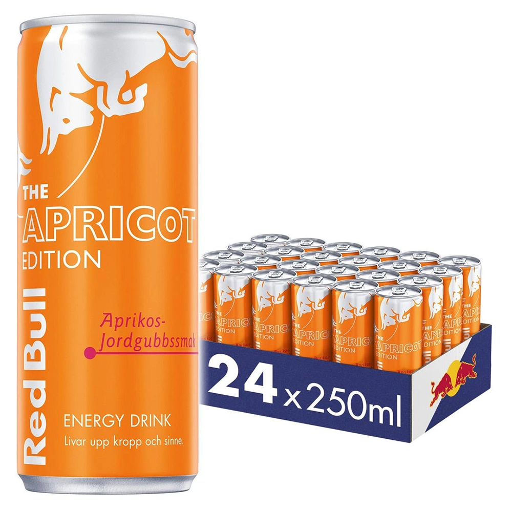 Red Bull Apricot 24st x 25cl | Default Start Page - Alla kategorier - Drycker - Energidryck | Gottegrisen