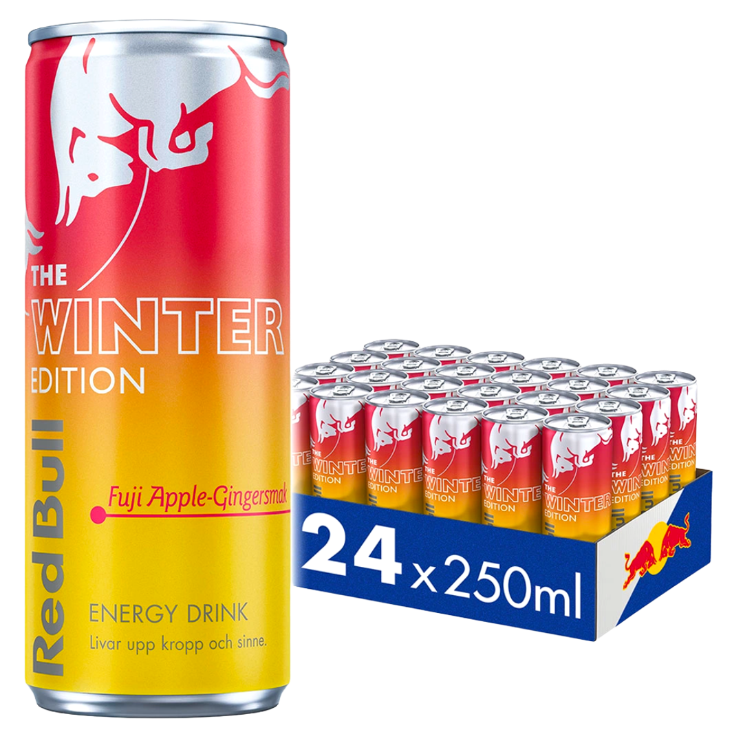 Red Bull Fuji Apple-Ginger 25cl x 24st | Default Start Page - Alla kategorier - Drycker - Energidryck | Gottegrisen