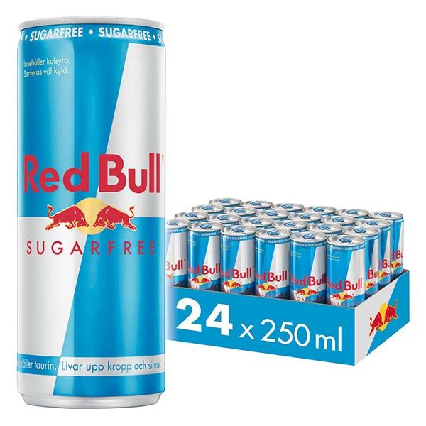 Red Bull Sockerfri 24st x 25cl | Default Start Page - Alla kategorier - Drycker - Energidryck | Gottegrisen
