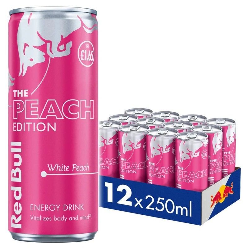 Red Bull White Peach 25cl x 24st