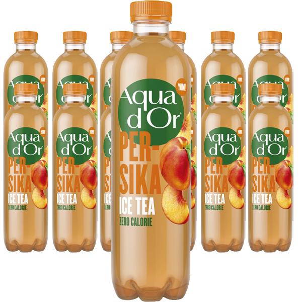 Aquador Ice Tea Peach 50cl x 12st | Default Start Page - Alla kategorier - Drycker - Juice & Saft | Gottegrisen