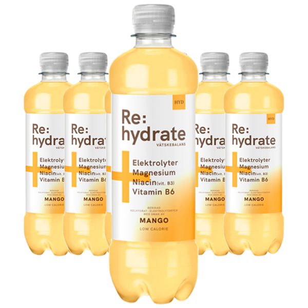 Rehydrate Mango 50cl x 6st | Default Start Page - Alla kategorier - Nyheter - Nyheter 2025 - Dryck - Nyheter 2025 | Gottegrisen