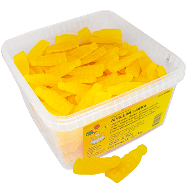 Scandi Candy Apelsinflaskor 2,2kg | Default Start Page - Alla kategorier - Godis - Lösvikt | Gottegrisen