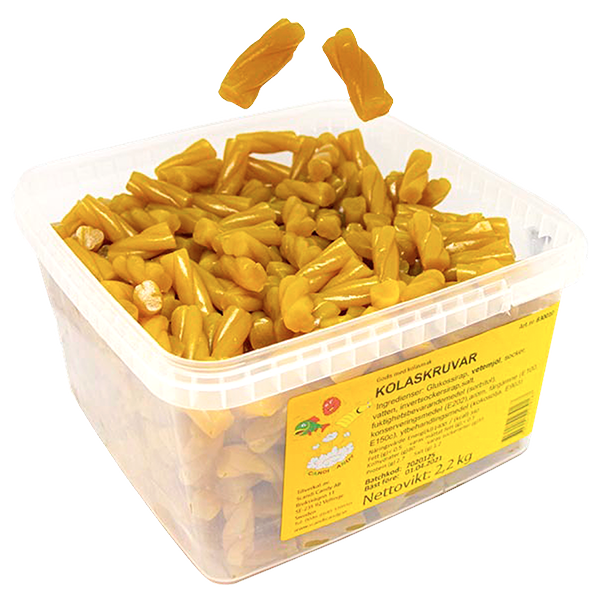 Kolaskruvar 2,2 kg | Default Start Page - Alla kategorier - Godis - Lösvikt | Gottegrisen