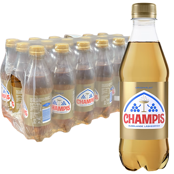 Champis 33cl x 18st | Default Start Page - Alla kategorier - Drycker - Läsk | Gottegrisen