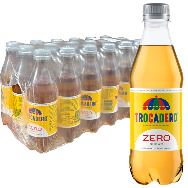 Trocadero Zero 33cl x 18st | Default Start Page - Alla kategorier - Drycker - Läsk | Gottegrisen