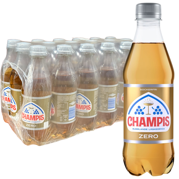 Champis Zero 33cl x 18st | Default Start Page - Alla kategorier - Drycker - Läsk | Gottegrisen