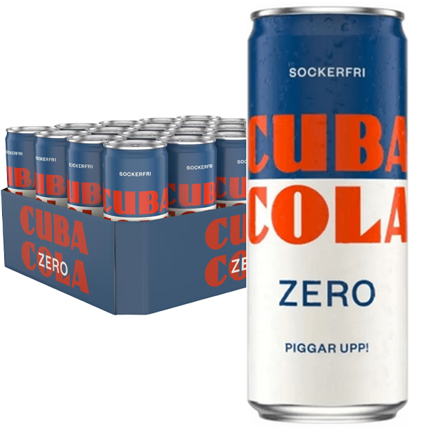 Cuba Cola Zero 33cl x 20st | Default Start Page - Alla kategorier - Varumärken - Cuba Cola | Gottegrisen
