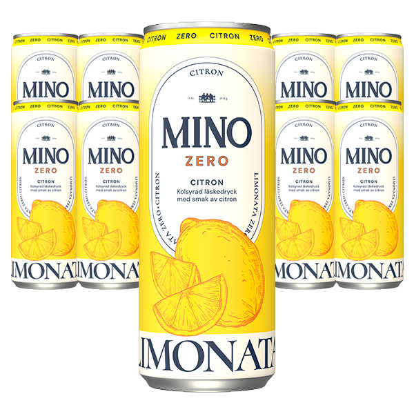 Mino Zero Citron 33cl x 12st | Default Start Page - Alla kategorier - Nyheter - Nyheter 2025 - Dryck - Nyheter 2025 | Gottegrisen