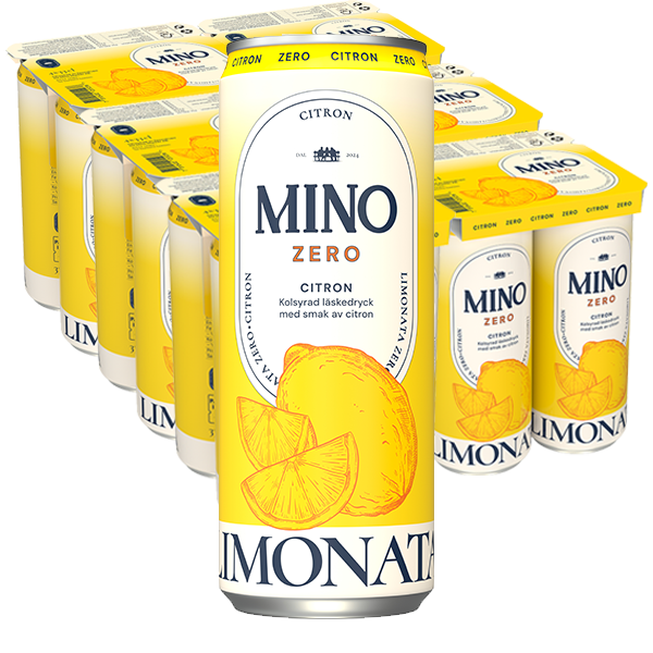 Mino Citron 33cl x 24st | Default Start Page - Alla kategorier - Nyheter - Nyheter 2025 - Dryck - Nyheter 2025 | Gottegrisen