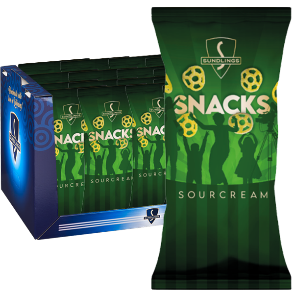 Sundlings Sourcreamhjul 16st 100g | Default Start Page - Alla kategorier - Chips & Snacks - Snacks | Gottegrisen