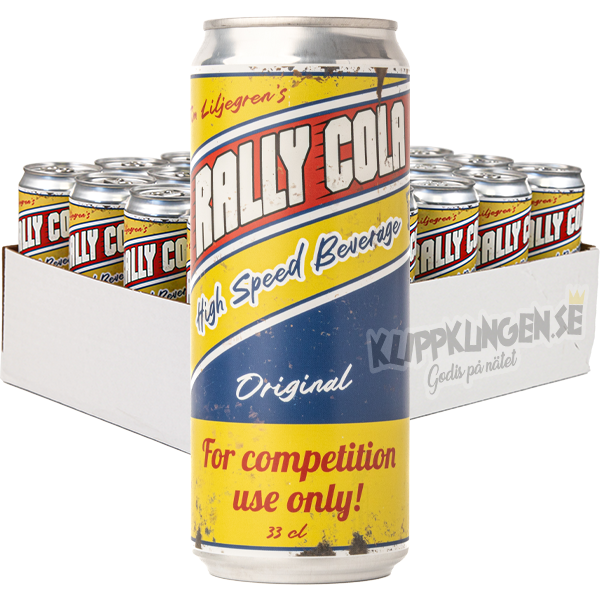 Rally Cola Original 33cl x 24st | Default Start Page - Alla kategorier - Nyheter - Nyheter 2025 - Dryck - Nyheter 2025 | Gottegrisen