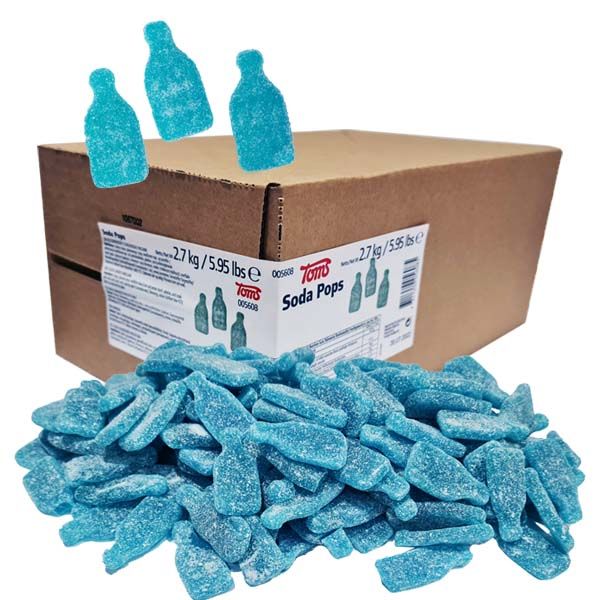 Toms Sura Soda Pops 2,7kg | Default Start Page - Alla kategorier - Godis - Lösvikt | Gottegrisen