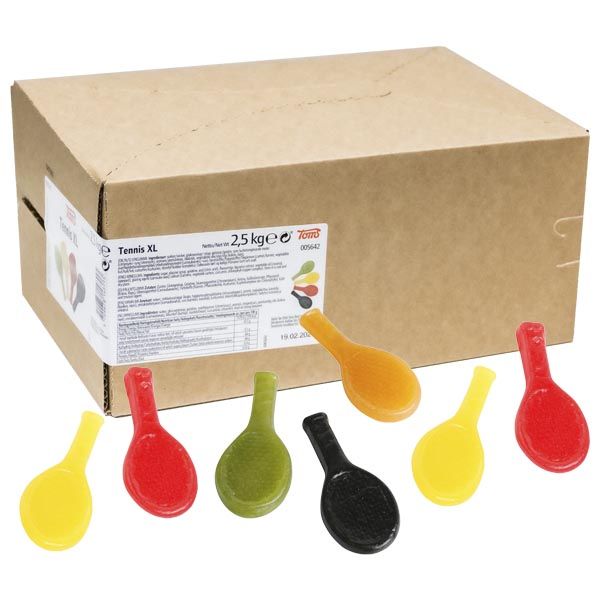 Tennis XL Toms - 2,5 kg | Default Start Page - Alla kategorier - Godis - Lösvikt | Gottegrisen