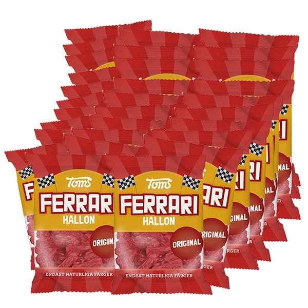 Ferrari Original 130g x 30 st | Default Start Page - Alla kategorier - Godis - Påsar & Stycksaker - Godispåsar | Gottegrisen