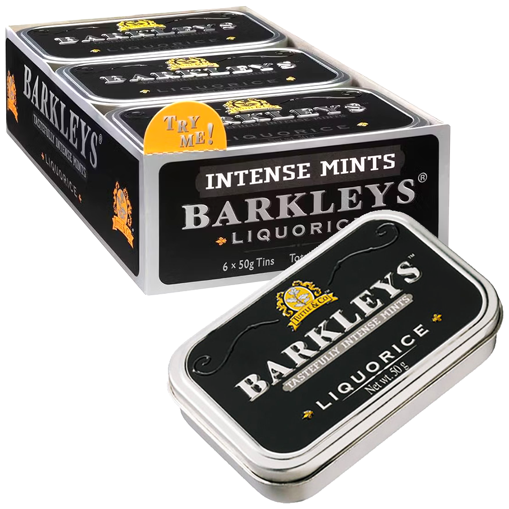 Barkleys Liquorice 50g x 6st |  | Gottegrisen