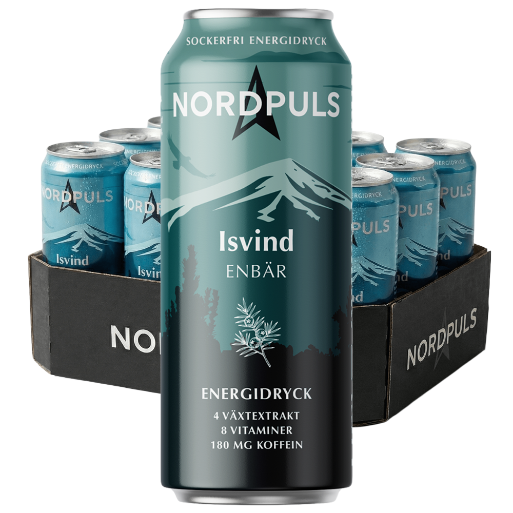 Nordpuls Isvind 33cl x 12st | Default Start Page - Alla kategorier - Nyheter - Nyheter 2026 - Dryck - Nyheter 2026 | Gottegrisen