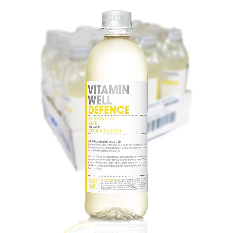 VITAMIN WELL DEFENCE 50CL - 12 st | Default Start Page - Alla kategorier - Drycker - Hälsodrycker | Gottegrisen