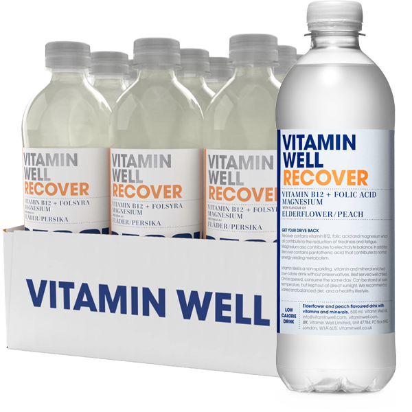 Vitamin Well Recover 50cl x 12 st | Default Start Page - Alla kategorier - Nyheter | Gottegrisen