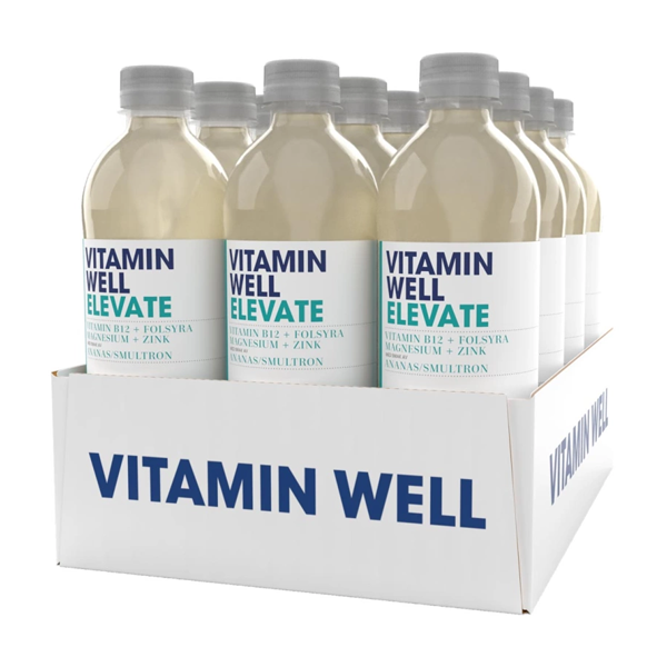 Vitamin Well Elevate 12st x 50cl | Default Start Page - Alla kategorier - Hälsa | Gottegrisen