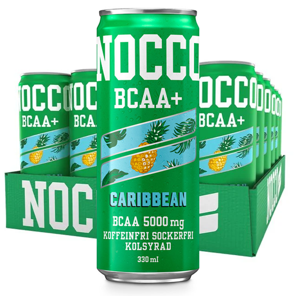 Nocco Caribbean Koffeinfri 24st x 33cl | Default Start Page - Alla kategorier - Varumärken - NOCCO | Gottegrisen