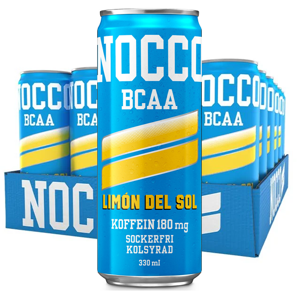 NOCCO Limon Del Sol 33cl x 24st | Default Start Page - Alla kategorier - Drycker - Funktionsdryck | Gottegrisen