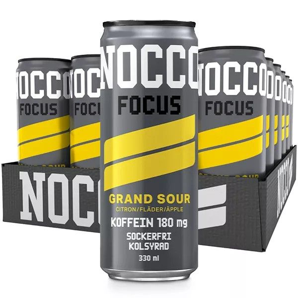 NOCCO Focus Grand Sour 33cl x 24st