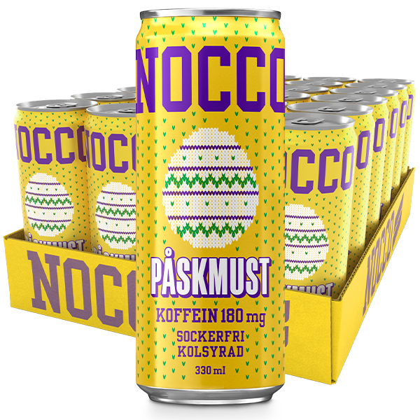 Nocco Påskmust 33cl x 24st | Default Start Page - Alla kategorier - Godis - Säsongsvaror - Påskgodis - Påskmust | Gottegrisen