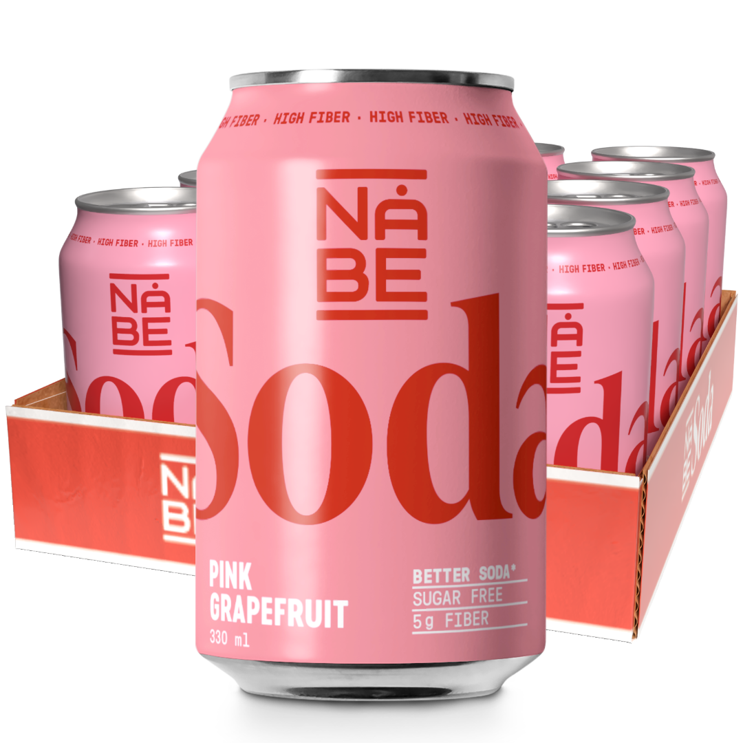 NÅBE Soda Pink Grapefruit 33cl x 12st | Default Start Page - Alla kategorier - Nyheter - Nyheter 2026 - Dryck - Nyheter 2026 | Gottegrisen