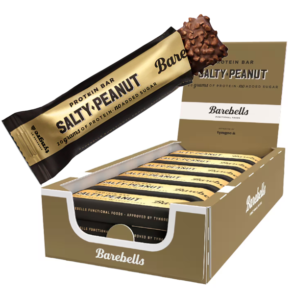 Barebells Salty Peanut 12st x 55g | Default Start Page - Alla kategorier - Hälsa - Proteinbars | Gottegrisen
