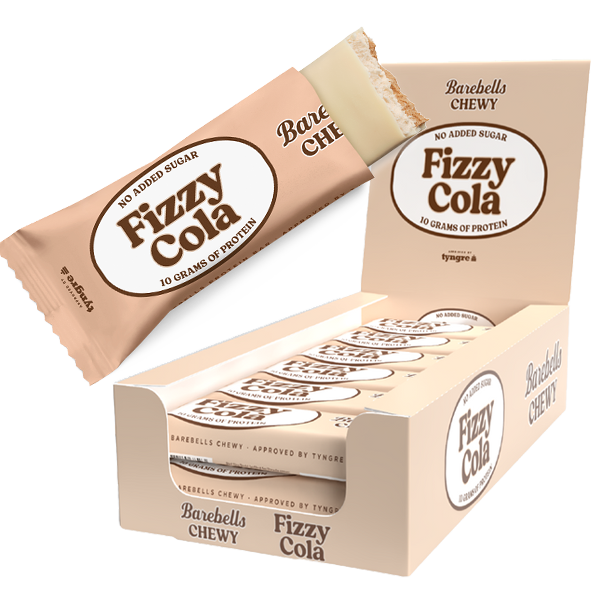 Barebells Chewy Fizzy Cola 12st x 40g | Default Start Page - Alla kategorier - Nyheter - Nyheter 2025 - Godis - Nyheter 2025 | Gottegrisen