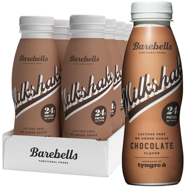 Barebells Milkshake Choklad 33cl x 8st | Default Start Page - Alla kategorier - Varumärken - Barebells | Gottegrisen