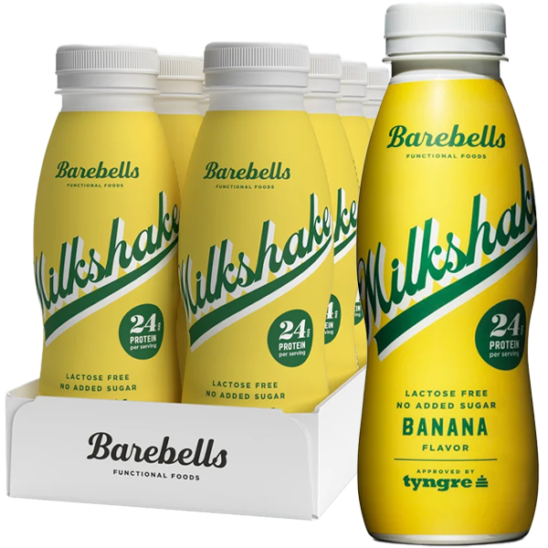 Barebells Milkshake Banan 33cl x 8st | Default Start Page - Alla kategorier - Varumärken - Barebells | Gottegrisen